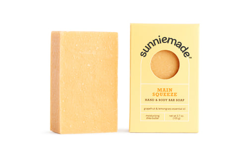 Main Squeeze Moisturizing Hand & Body Bar Soap