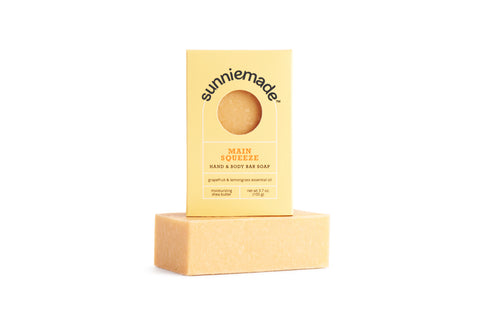 Main Squeeze Moisturizing Hand & Body Bar Soap
