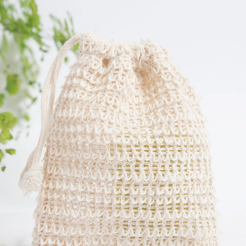 All-In-One Soap Scrap Bag and Washcloth