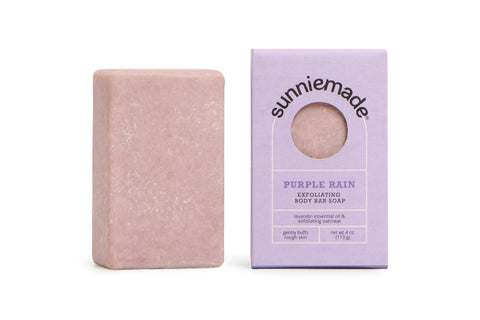 Purple Rain Exfoliating Body Bar Soap