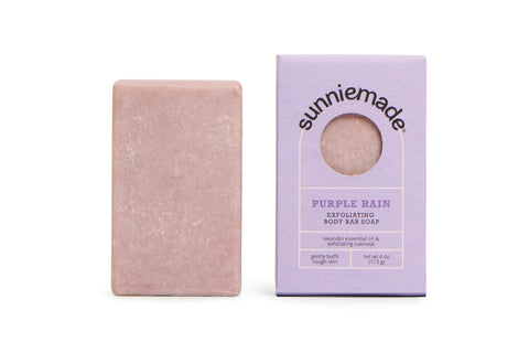 Purple Rain Exfoliating Body Bar Soap