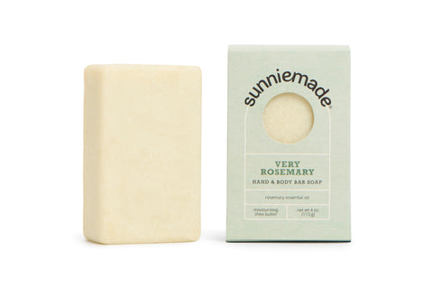 Very Rosemary Moisturizing Hand & Body Bar Soap