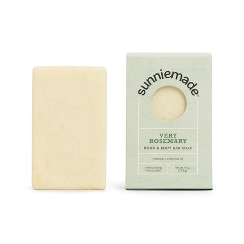 Very Rosemary Moisturizing Hand & Body Bar Soap