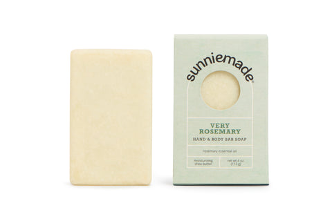 Very Rosemary Moisturizing Hand & Body Bar Soap