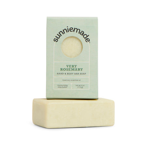 Very Rosemary Moisturizing Hand & Body Bar Soap